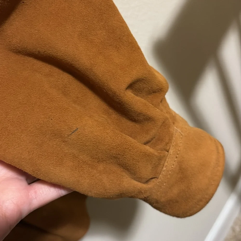 McKenzie Tribe Genuine Suede Oversized Jacket - Picture 4 of 7